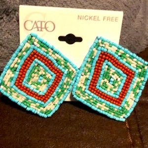 NWT- Cato Designed Earrings.